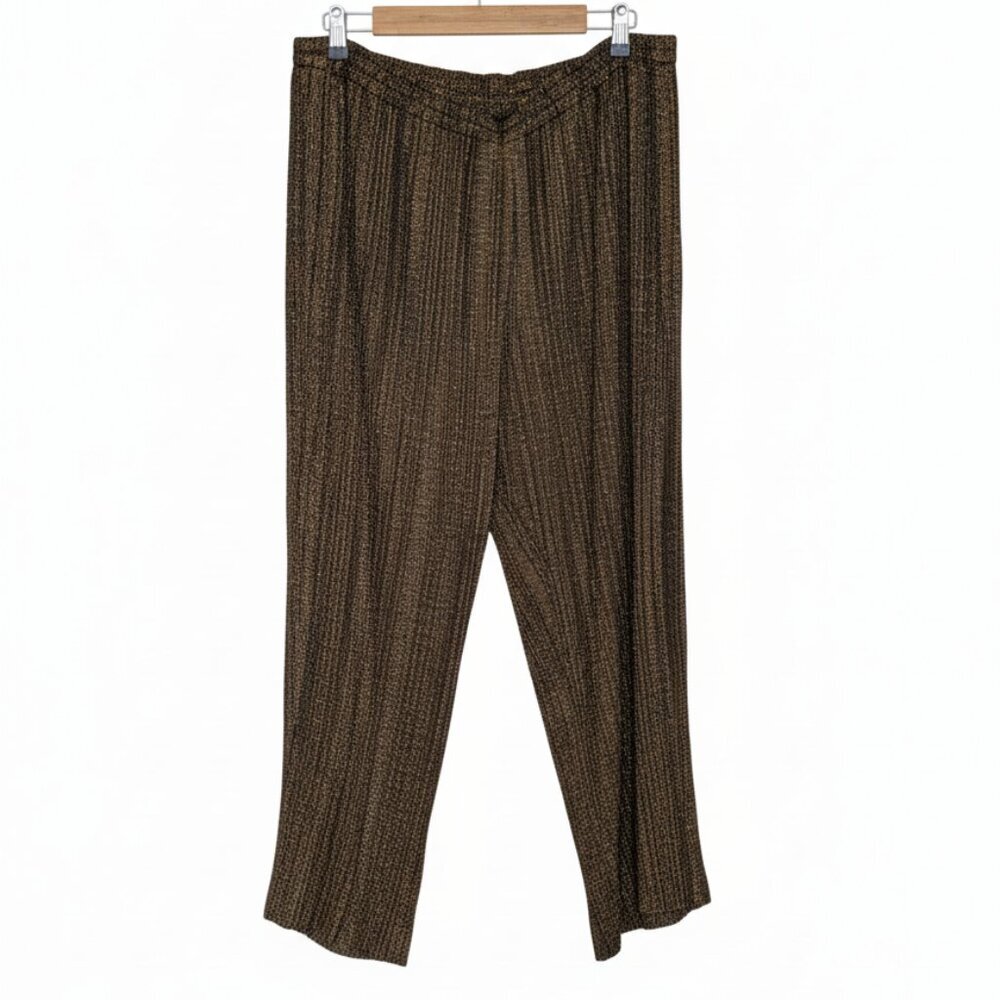Zonda Nellis Zigzag Woven Relaxed Pants Made in Canada